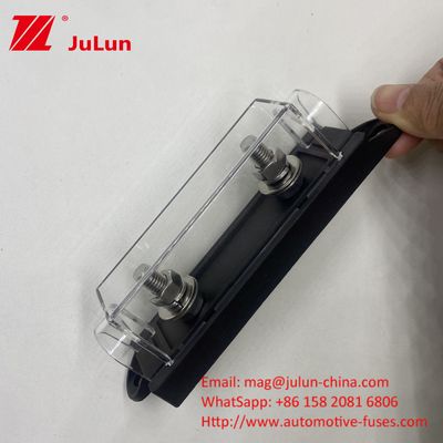 ANL Bolt Dust Proof Design Car Fuse Holder สีดํา สีฟ้า ทองใส