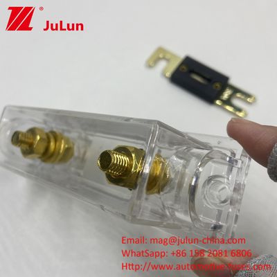 ANL Fuse Holder สําหรับเสียงรถเรือรถบรรทุกรถยนต์ 30A-200A ANL Fuse Holder การป้องกันไฟฟ้า