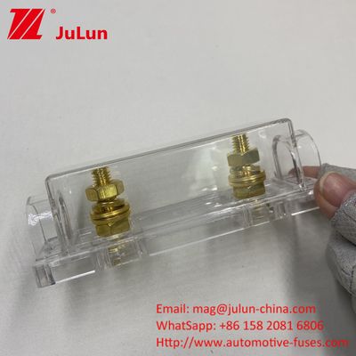 ANL Fuse Holder สําหรับเสียงรถเรือรถบรรทุกรถยนต์ 30A-200A ANL Fuse Holder การป้องกันไฟฟ้า