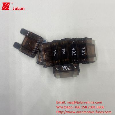 50A 32VDC วอลเตจเรตติ้ง ใบเล็บรถไฟฟิวส์รถยนต์