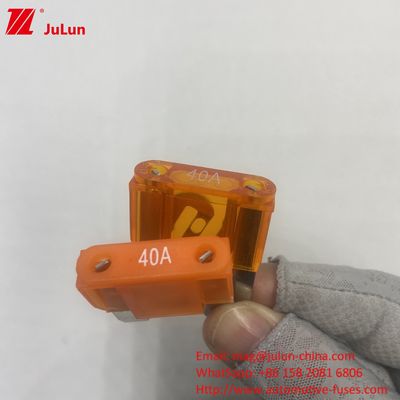 60A Auto Blade Fuses สําหรับ 32VDC การใช้งานและการป้องกันรถยนต์