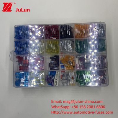 รถยนต์ Offroad รถยนต์ รถบัส 40A 32V 58V Mini Blade Fuse สําหรับอุปกรณ์อิเล็กทรอนิกส์รถยนต์ การแข่งขัน
