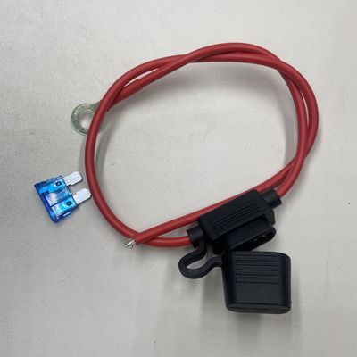UL กันน้ํา Inline Blade Fuse Box มาตรฐาน/พล็อกกลางในรถยนต์ Fuse Holder กับ 22awg 20awg 18awg 16awg 14awg 12awg 10awg