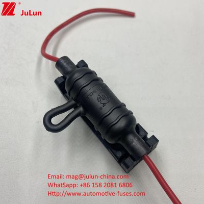 ด้วย UL สายเคเบิล IP68 กันน้ําในสาย Fuse Holder องค์ประกอบ Fuse สําหรับ 5 * 20 6 * 32 มิลลิเมตร