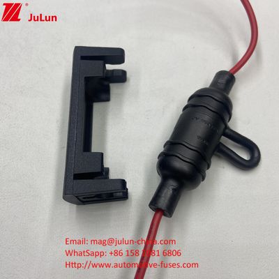 ด้วย UL สายเคเบิล IP68 กันน้ําในสาย Fuse Holder องค์ประกอบ Fuse สําหรับ 5 * 20 6 * 32 มิลลิเมตร