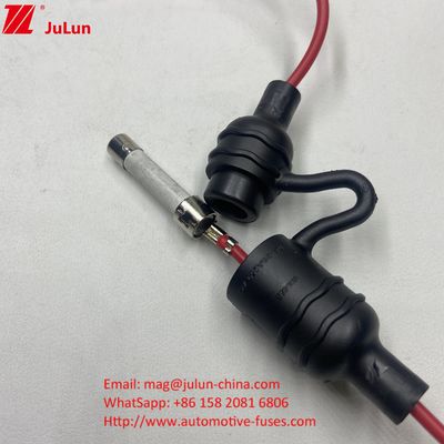 ตัวถือกล่อง 6*30 LED ไฟกลางแจ้ง อูร Inline 5x20 ท่อแก้วกันน้ําในสาย