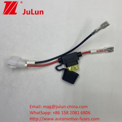 ผู้ถือไฟฟิวส์ 16 AWG 12 AGW ไฟฟิวส์ Inline ไฟฟิวส์ ผู้ถือไฟฟิวส์ 30 AMP 50A ATC
