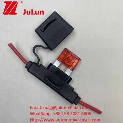 ตัวถือไฟฟ้า โบล็อกไฟฟ้าและอุปกรณ์เสริม โรงงาน 8AWG MAXI Blade Fuse Holder