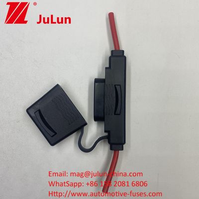 ATC/ATO Custom Inline Fuse Holder 14AWG 16AWG 18AWG 20AWG เครื่องเชื่อมสายไฟ 80AMP Blade Fuse เครื่องเชื่อมไฟรถยนต์