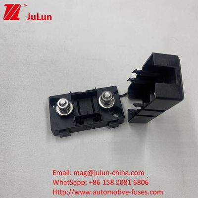 ผู้ถือไฟฟิวส์ ผู้ถือไฟฟิวส์สาย ANS ด้วย 12V 24V 32V 58V 200A Midi Bolt-Down Fuse Block ANS-H
