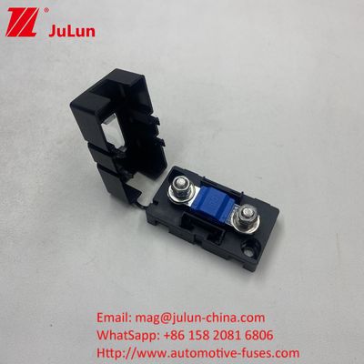 ตัวถือไฟฟ้ารถยนต์ที่มีการออกแบบกันน้ํา ANS-H 1 ทาง Midi ตัวถือไฟฟ้า ANS-8 20A 50A 70A 80A 100A 150A 175A 200A ป้ายความปลอดภัยฐานรถยนต์ตัวนําไฟฟ้ากล่องโบลท์ประเภท