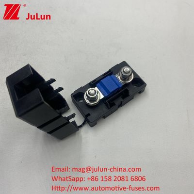 ANS-H 1 ทาง Midi Fuse Holder ANS-8 20A 50A 80A 100A 150A 175A 200A แผ่นความปลอดภัยพื้นฐานรถยนต์ตัวนํา Fuse Box Bolt Type Fuse Holder สําหรับการใช้งานหนัก