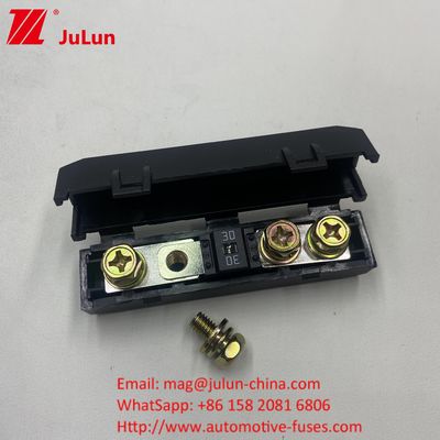 ANS Auto FUSE HOLDER สําหรับ MIDI Fuse Holder กล่องไฟฟิวส์โบลท์ สําหรับการอุดหนุนและการป้องกันวงจรสั้นของสายไฟฟ้าพลังงานสูงหลายสาย