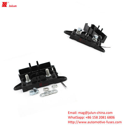 ANL รถยนต์ Fuse Holder Housing สี PVC สีดํา สีฟ้า ทองโปร่งใส