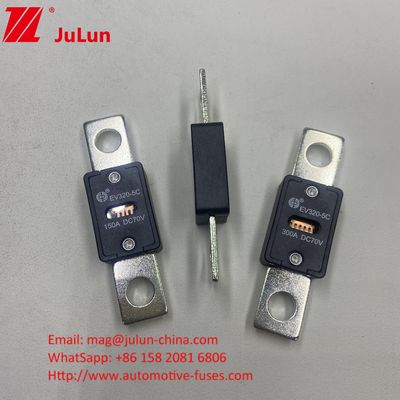 EV320-5X / 5C แบตเตอรี่รถยนต์ 300A ฟิวส์ชาร์จ 70VDC พร้อมฟิวส์ DC สําหรับ EV HEV