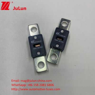 รถไฟฟ้า EV320-5C 400A 70VDC ฟิวส์สําหรับรถยนต์ 68*19*10mm EV