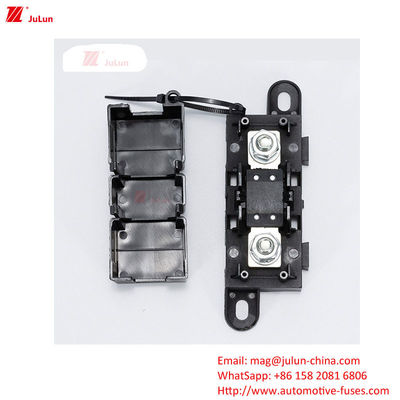 ความทนทานสูง Car Amp Fuse Holder ปรับปรุงแบบพล็อกที่ตรงกัน