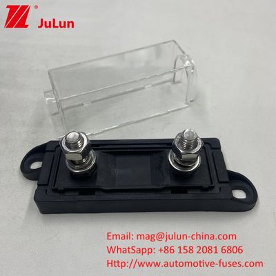 40A 50A 60A 70A 80A 100A 200A 250A 300A 400A 500A ANM Mega Bolt-Down Auto Fuse Holder Block พร้อมฝาปิดประกอบความละเอียด