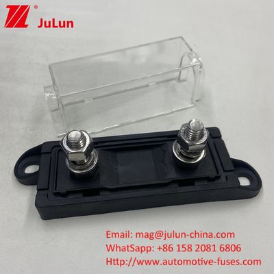 32V แผนที่กันน้ํา Mount ANM โบลท์บน Fuse Holder บล็อก M8 หนาฐานใส PC Cover สําหรับยานยนต์ออโต้เรือ
