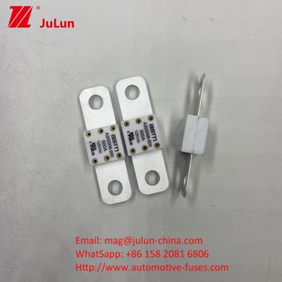 20KA Breaking A202008 ASTM 125V 150A ความจุ เซรามิกรถยนต์ Fuses Screw Bolt การติดตั้งสําหรับรถยนต์ Fuse ความปลอดภัยและความน่าเชื่อถือ