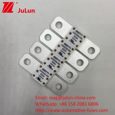 500A 125VDC ไฟฟิวส์แบตเตอรี่รถยนต์ปริมาณสูงเพื่อความเข้ากันทั่วไป