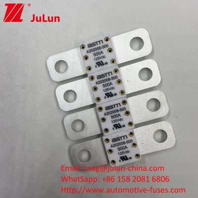 โบลท์ฟิวส์ 200A 125VDC ASTM ป้องกันอุปกรณ์อุตสาหกรรม