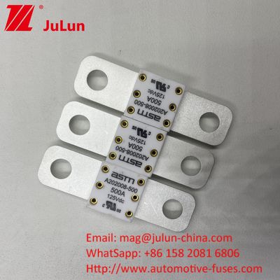 โบลท์ แบตเตอรี่รถไฟฟิวส์ 300A 350A 125VDC ASTM