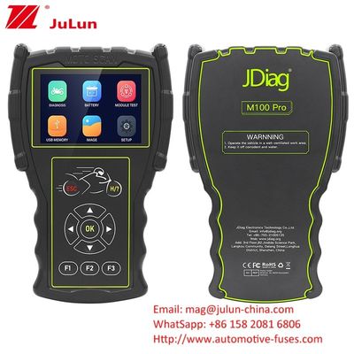 JDIAG M100 Pro Moto Scanner ECU Motorcycle Detector OBD INDECTY