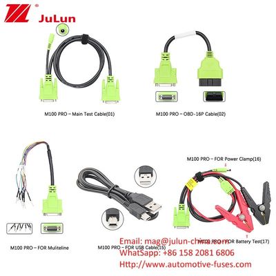 เครื่องตรวจสอบความผิดพลาดรถจักรยานยนต์ OBD เครื่องตรวจสอบความผิดพลาด JDiag M100 Pro Moto Scanner ECU