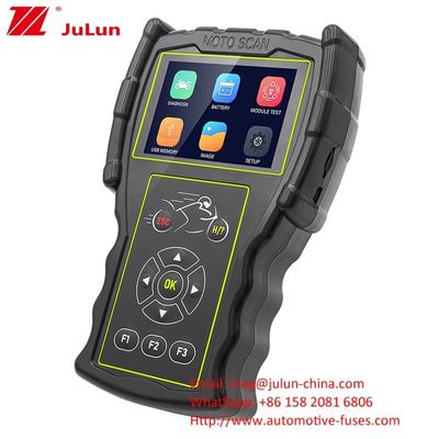 เครื่องตรวจจับมอเตอร์ไซค์ M100 โปร โมโต สแกน ECU OBD เครื่องตรวจสอบความผิดพลาด JDiag