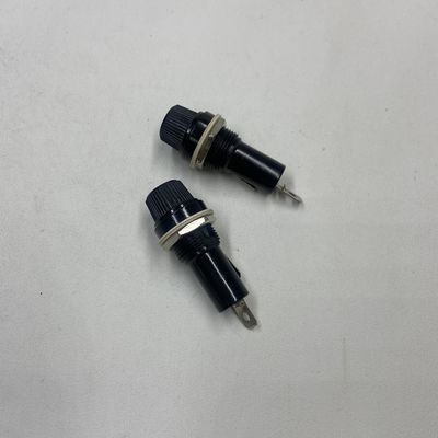 ผู้ถือไฟฟิวส์สําหรับ PCB Board การติดตั้งคําตอบ Knob ประเภท 6 * 30mm