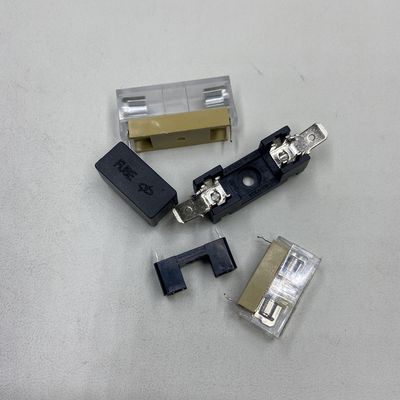 การติดตั้งแผ่น PCB 6 * 30 มิลลิเมตร ผู้ถือฟิวส์รถยนต์ด้วย 5 * 20 มิลลิเมตร ผู้ถือฟิวส์แก้ว