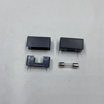 ปกปิดกระจกโปร่ง Fuse 5X20mm 6x30mm จับ Fuse สําหรับการปกป้องวงจร
