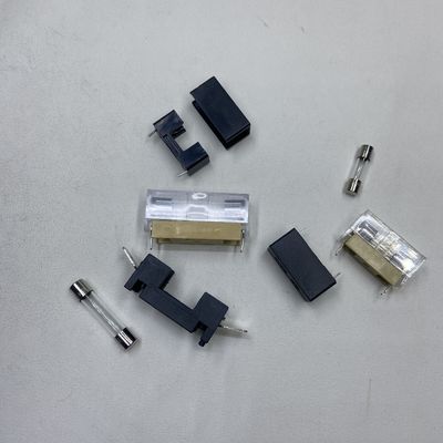 ปกปิดกระจกโปร่ง Fuse 5X20mm 6x30mm จับ Fuse สําหรับการปกป้องวงจร