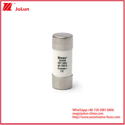เซรามิคออโตโมทีฟ ฟิวส์ 20A 1000VDC PV FUSEBreak 10*38mm 14*51mm 20*65mm ความจุที่มีความสามารถในการแทนที่ 1000VDC 10A 15A 25A 30A และมาตรฐานความปลอดภัย IEC