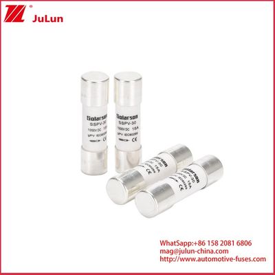 15A 1500VDC GPV เซรามิก ฟิวส์ โฟตโวลเตอรี่ โฮโวลเตอรี่ ท่อ