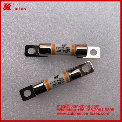 รถบรรทุกไฟฟ้าเบา รถบรรทุกหนัก 40A 850VDC ฟิวส์ EV321-3EL สําหรับการติดตั้งรถพลังงาน