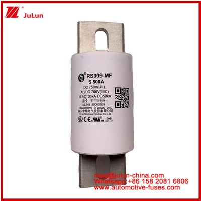 รถยนต์ไฟฟ้า 500A 750VDC พลังขับขี่ 800A RS309-MF S ถนน ท่อเก็บพลังงานเซรามิกและระบบพลังงาน ชาร์จสาย อุปกรณ์และอุปกรณ์รถยนต์ 50KA