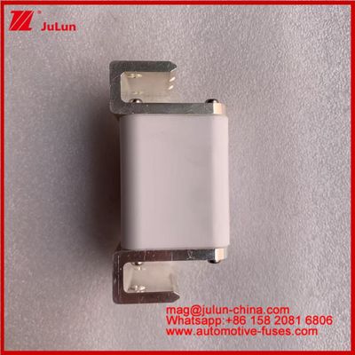 RSZ307-01 EVLH 500A 750VDC FUSE 50KA Square เครื่องชาร์จรถยนต์เซรามิค เครื่องจักรยานไฟฟ้า และอุปกรณ์ ขนาดเล็ก ความละลายต่ํา I2t ค่านิยมความสามารถในการทําลายสูง พลังงาน