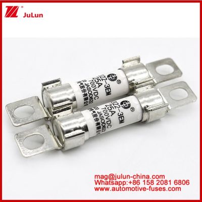 EV322 3EM 25A DC700V EV หรือ HEV ระบบการดึงรถยนต์ไฟฟ้า การแปลงพลังงาน การเก็บพลังงาน เครื่องชาร์จบนเครื่อง โครงสร้างบอลทูบูลาร์ เซรามิกฟิวส์