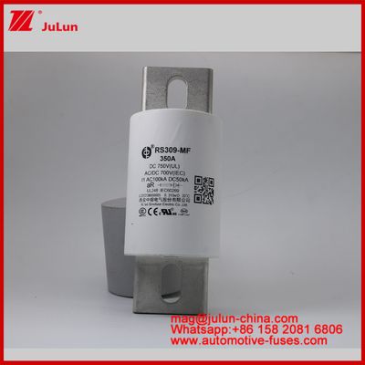 RS309-MF 350A รถยนต์ Bolt Stud-Mount เซรามิกท่อ FUSE DC700AV DC ออกแบบโดยเฉพาะสําหรับ EV / HEV ป้องกัน