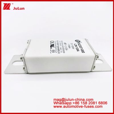 125A DC1000V 50KA AR Caremic Tubular RSZ307-000 L2N Fuse สําหรับการป้องกัน EV / HEV ในรถยนต์