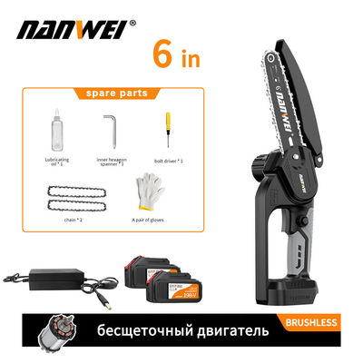 บ้าน ทนทาน Diy สวน การ ทําไม้ อุปกรณ์ไฟฟ้า เชือกไฟฟ้า เร็ว ไม่ใช้ พยายาม ตัด นิ้ว เครื่องยนต์ brushless แบตเตอรี่ลิธี 4 / 6 / 8 / 10 / 12 / 16