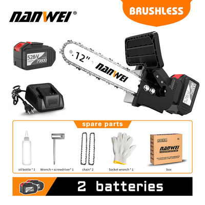 บ้าน ทนทาน Diy สวน การ ทําไม้ อุปกรณ์ไฟฟ้า เชือกไฟฟ้า เร็ว ไม่ใช้ พยายาม ตัด นิ้ว เครื่องยนต์ brushless แบตเตอรี่ลิธี 4 / 6 / 8 / 10 / 12 / 16