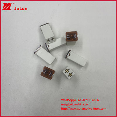 Vehicle 32VDC Circuit Breakers Mini Car Fuses 25A 32V Terminals Female Square Plug-In Fuse Link For Car Vehicle 0495025.ZXA