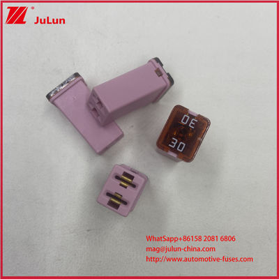 PC Cover 30A PA66SBFC-JT Fuse Cartridge Pacific Low-Ampereage Plug-In Type Fuse J Case Slow Blow Auto Fuse DC32V รถ เรือ RV เครื่องตัดวงจรรถยนต์