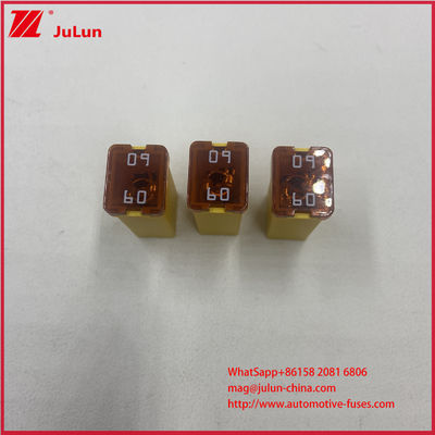 60A อัตโนมัติรีเซ็ต 20A 40A ประเภท 30A 40A 50A สําหรับฟอร์ด เชฟเวอรี่ GM มินิ ออโตโมทีฟ โปรไฟล์ต่ํา 58VDC ฟิวส์รถ PEC 34220011 SBF LPJ-20A 32V