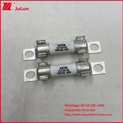 ฟิวส์เซรามิกสำหรับยานยนต์ HV150 เครื่องชาร์จ EV แบบพกพา พร้อมความสามารถในการตัดวงจรสูง