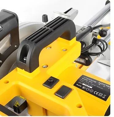 เครื่องมือทําไม้เจาะ 2400W สารประกอบเลื่อน Miter 10 นิ้ว Miter ตัด 255 มม สําหรับมืออาชีพ DIY