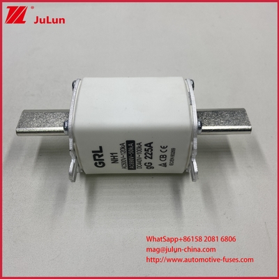 NH000 NT000 300A 225A 500V 120kA ฟิวส์ความสามารถในการตัดกระแสไฟสูง ฟิวส์ลิงก์ พร้อมใบมีดคอนแทคเตอร์แบบ GG-gL